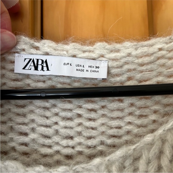 Zara Wool & Alpaca Blend Knit Sweater - Picture 5 of 8
